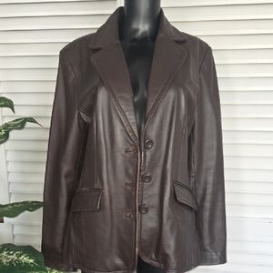 Worthington Dark Brown Women's Blazer
